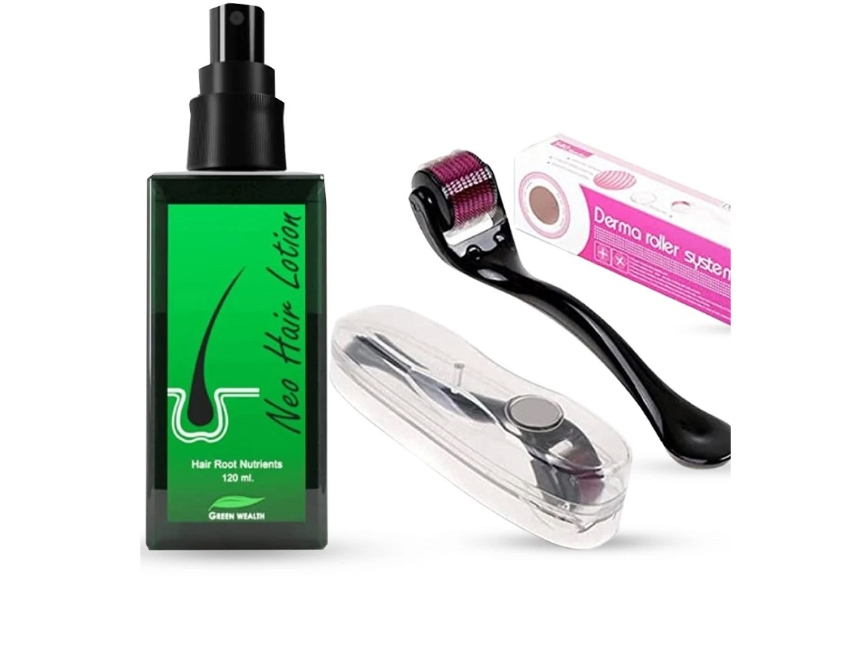 Neo Hair oil and Darma Roller